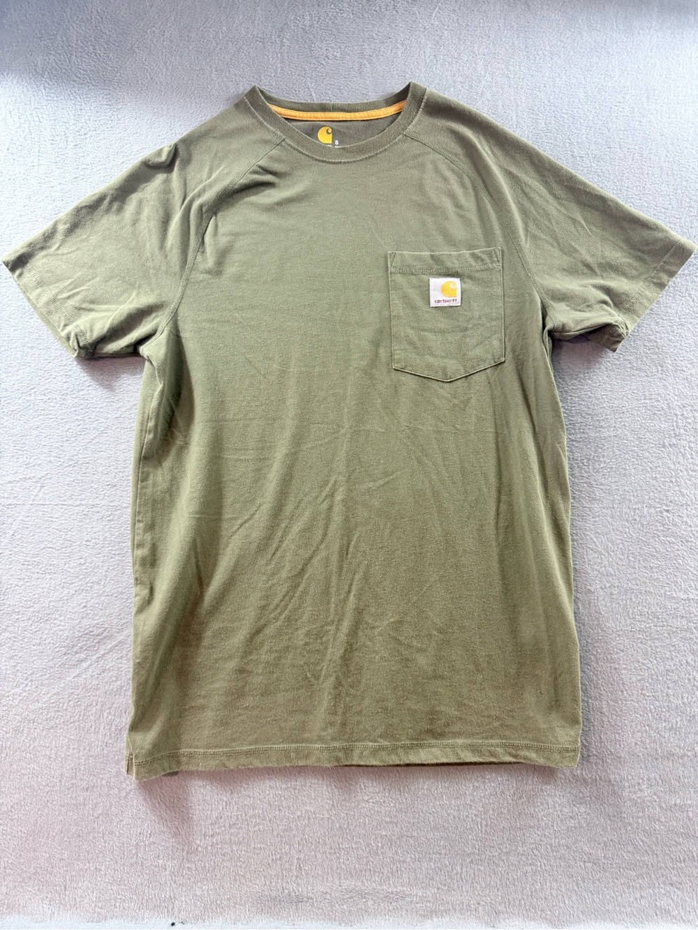Carhartt - Men’s Olive Green Pocket T-Shirt